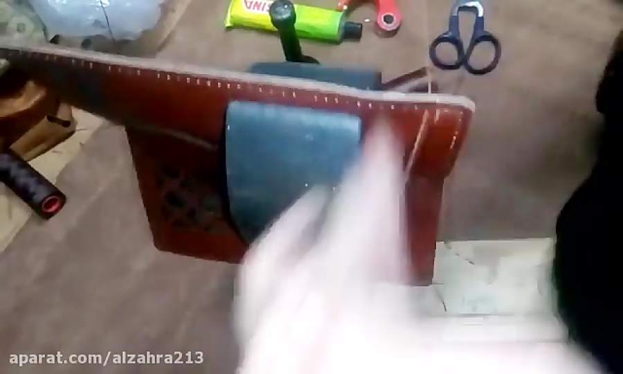 نحوی ساخت کیف چرمی