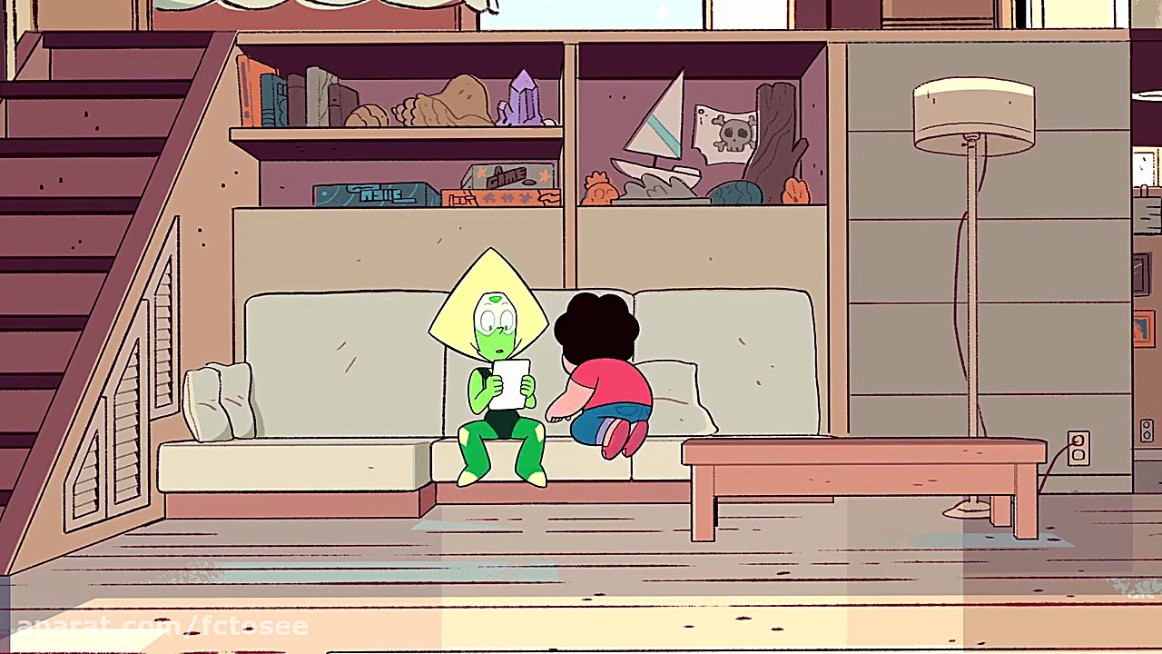انیمیشن دنیای استیون | استیون شناور | Steven Universe | فصل 3 قسمت 9 زمان689ثانیه