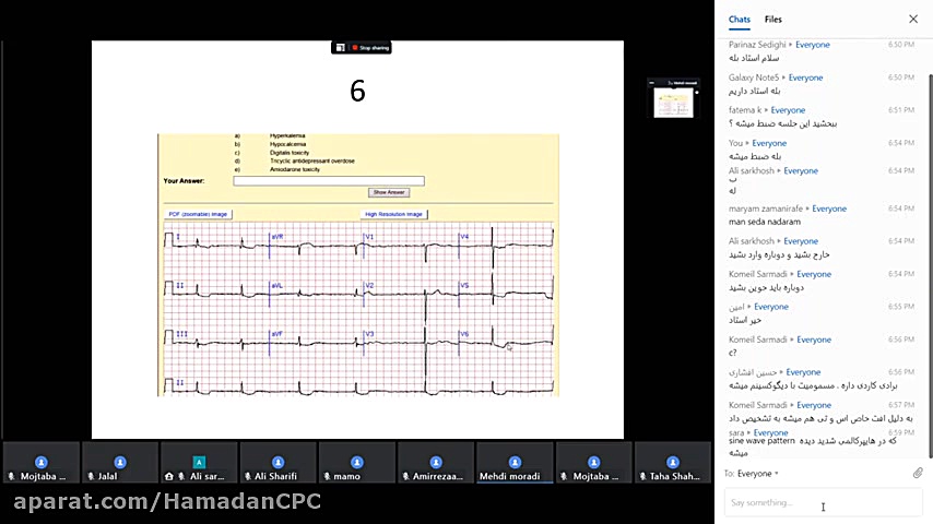 کلاس آموزش ECG جلسه اول میکرونیدلینگ