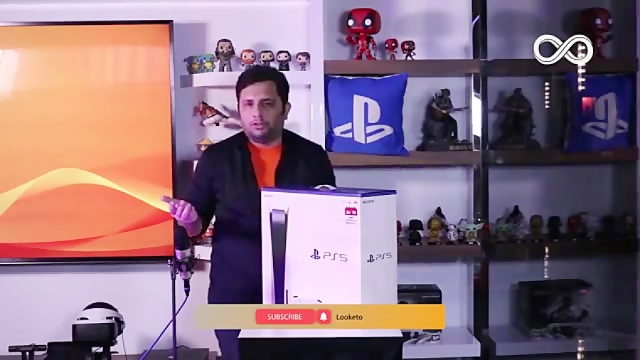 بلاخره در خود ایران ps5 آناباکسینگ شد توسط لوکتو