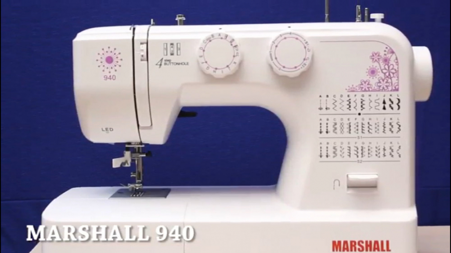 آموزش کامل چرخ خیاطی مارشال مدلهای 935 - 940 - 945 زمان1512ثانیه