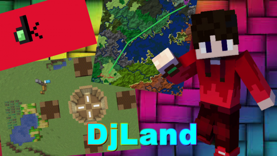 DjLand | Minecraft survivel 1.16.3 (part 1)| ماینکرافت فارسی عجب خونه ای.