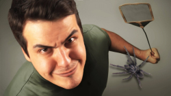 پدر عنکبوتارو درآوردم ... KEOX...