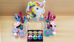 لوازم آرایشی و اسلایم شفاف  تم...