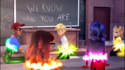 لو رفتن هویت شخصیت های میراکلس...