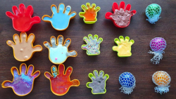 مخلوط کردن اسلایمها و بازی اسل...