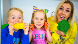 ماجراهای گبی و الکس  چالش سبزی...