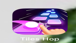 قسمت سوم بازی Tiles hop