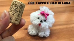 آموزش ساخت عروسک سگ پاپی با کاموا/ ویدئو آهسته به زبان ایتالیایی