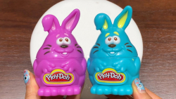 مخلوط اسلایم رنگی و سفید