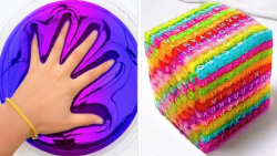 آموزش ساخت خمیر اسلایم رنگی بر...