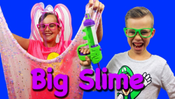 چالش ساختن اسلایم و بازی با اس...