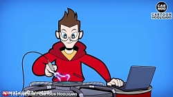 کادتونی مرد عنکبوتی و مرد اهنی