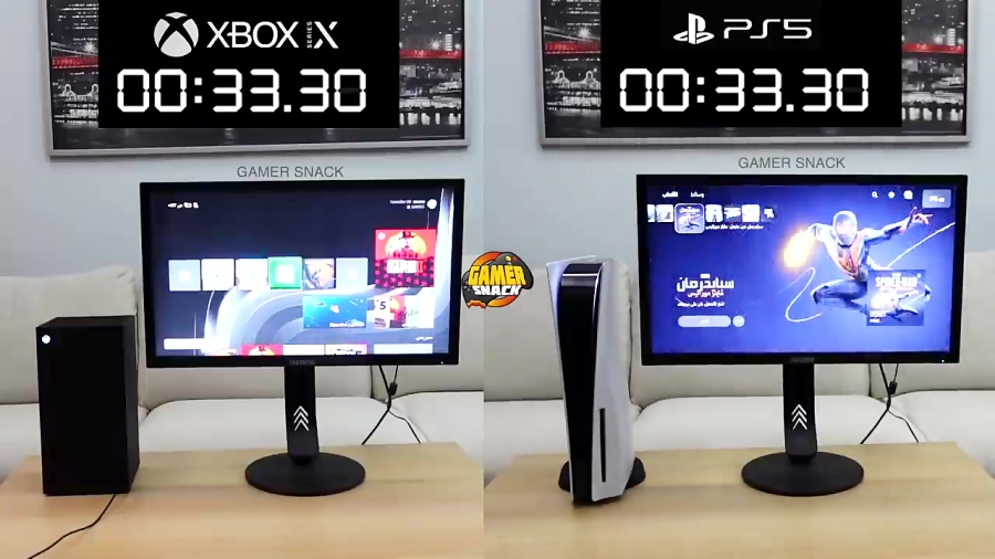 تست سرعت کنسول PS5 و ایکس باکس سری ایکس