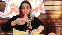 مسابقه خوردن اسنک در ۵ دقیقه ب...