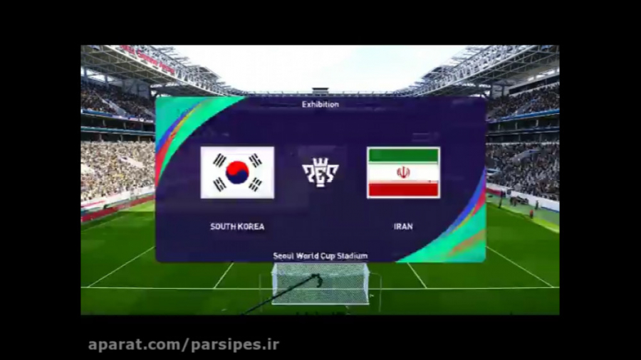 ایران در مقابل کره و ژاپن | گزارش فارسی PES 2021 ⚽