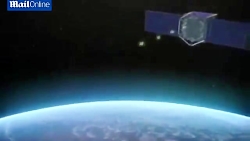 ماهواره ای برای پاکسازی زباله...