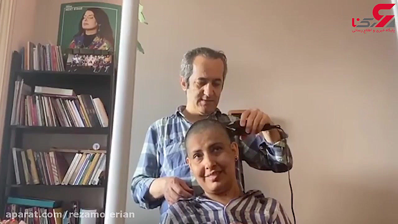 این فیلم واقعی از خانم بازیگر ایرانی همه را تکان داد! / آیدا کیخایی سرطان دارد لیزر مو