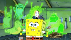 کارتون باب اسفنجی، ارواح خبیث...