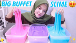 ساختن 10 کیلو اسلایم و رنگ آمی...