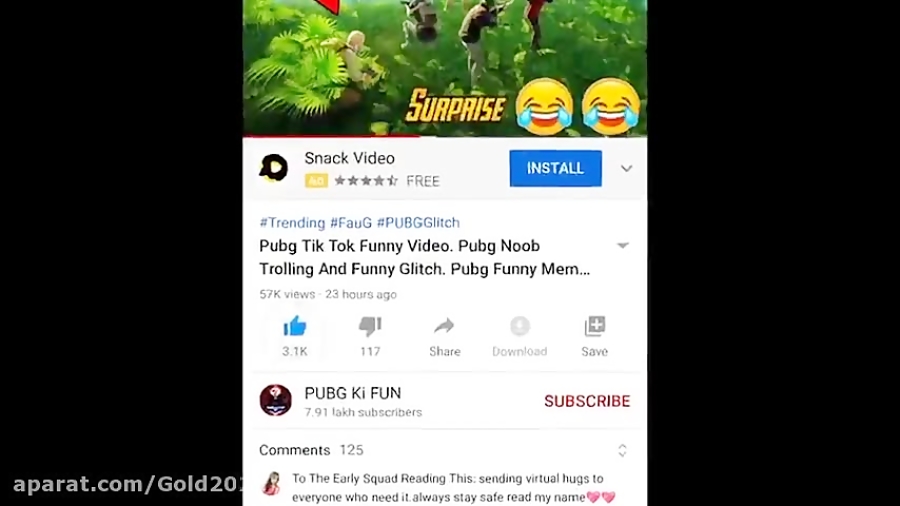 Pubg Tik Tok Funny Moments And Very Funny Memes Glitch.