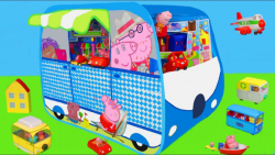 کاروان چادر بازی ، وسایل نقلیه، آمبولانس و اسباب بازی ها برای کودکان