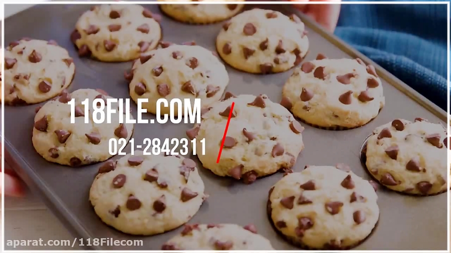 آموزش شیرینی پزی|شیرینی پزی و کیک پزی|شیرینی خانگی (تهیه کاپ کیک با تزئین شکلات)