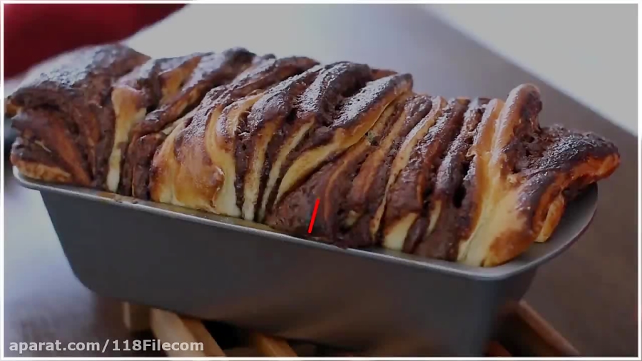 آموزش شیرینی پزی |شیرینی پزی و کیک پزی |شیرینی خانگی (طرز تهیه نان شکلاتی)