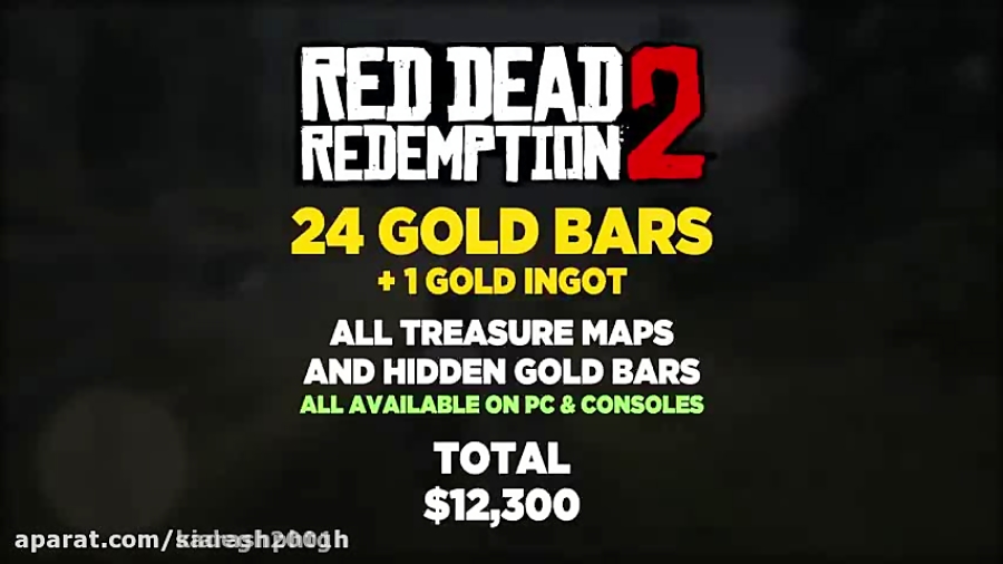 مکان شمش طلا در ردد 2 _ red dead redemption 2