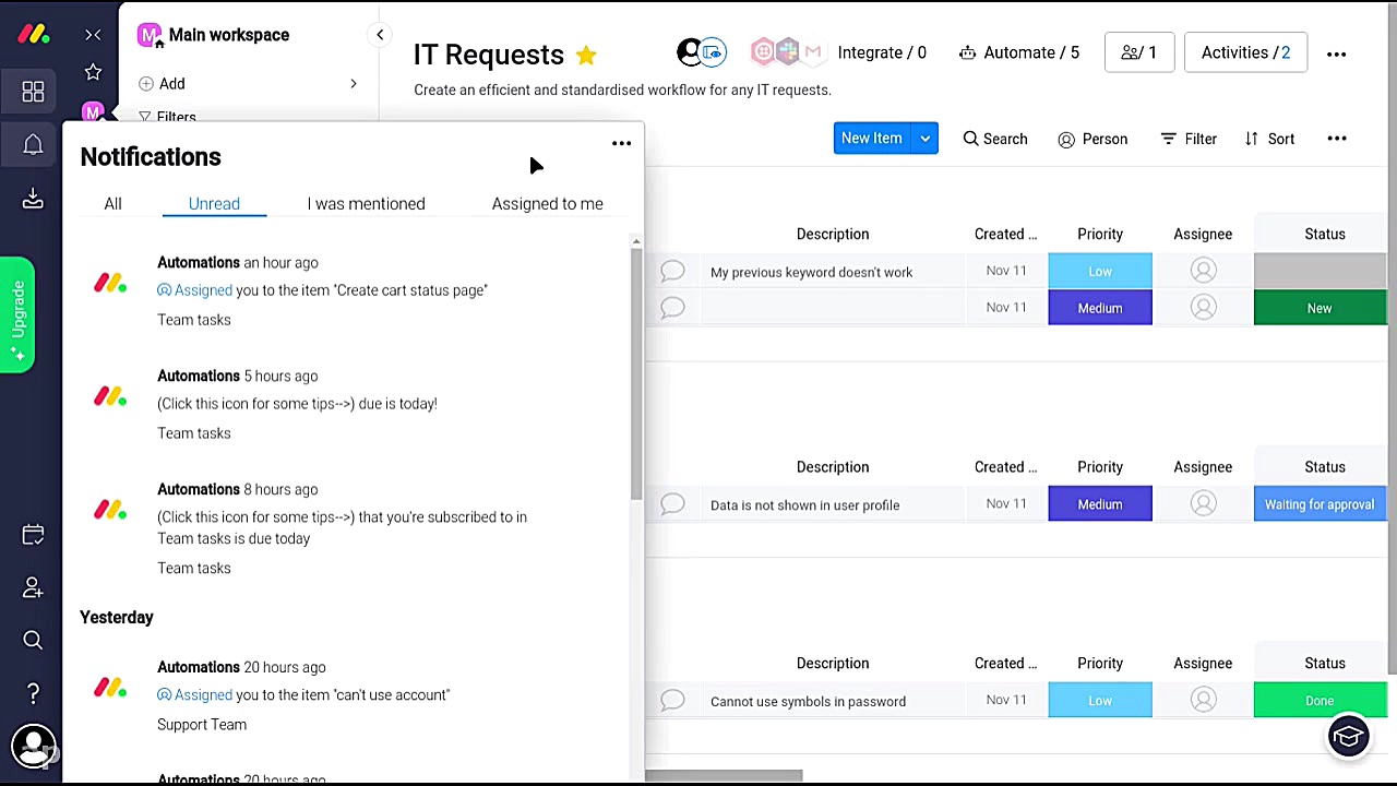 معرفی Monday.com - قسمت آخر -فرنوش رضایی زمان623ثانیه