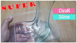 آموزش ساخت اسلایم شفاف