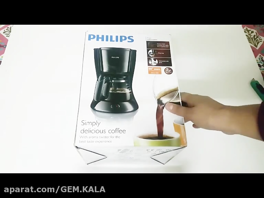 معرفی فیلم اسپرسوساز PHILIPS COFFEE MAKER_HOW TO MAKE COFFEE IN COFFEE