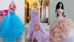 آموزش برای باربی  لباس باربی