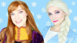 آموزش آرایش السا و آنا فروزن