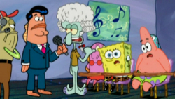 انیمیشن باب اسفنجی، اختاپوس پر...