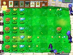 بازی Plants VS Zombie پارت6