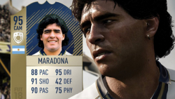 fifa mobile  قسمت ۴  تقدیم به مارادونا