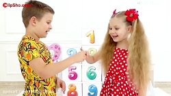 برنامه کودک دیانا و روما بازی...