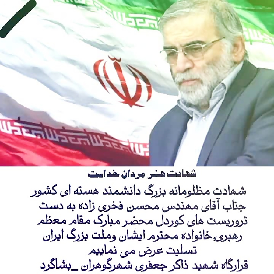 شهید محسن فخری زاده شهر گوهران 