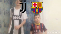 بازی جذاب یوونتوس و بارسلونا ر...