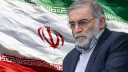 لحظاتی پس از ترور شهید محسن فخ...