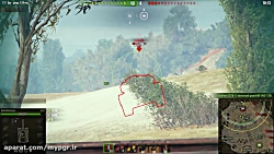 گیم پلی تانک فوق سنگین لهستانی 60TP در بازی آنلاین World of Tanks