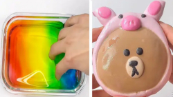 ویدیو های آرامش بخش اسلایم _ ا...