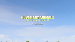 سری مستند آزمایشات GTA | قسمت 8: با یک گلوله چند حیوان میتوان کشت؟