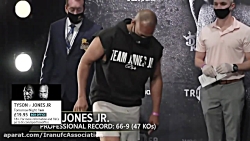 رو در رو شدن مایک تایسون  روی...