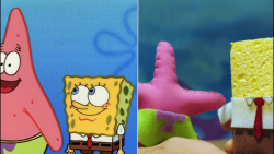 انیمیشن باب اسفنجی، واقعیت در...