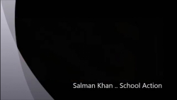 سلمان خان فعالیت های مدرسه