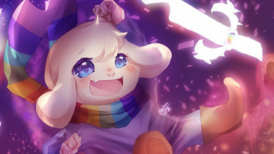 استوری شیفت آزریل_Undertale~Storyshift Asriel fight fangame(فن گیم آندرتیل)