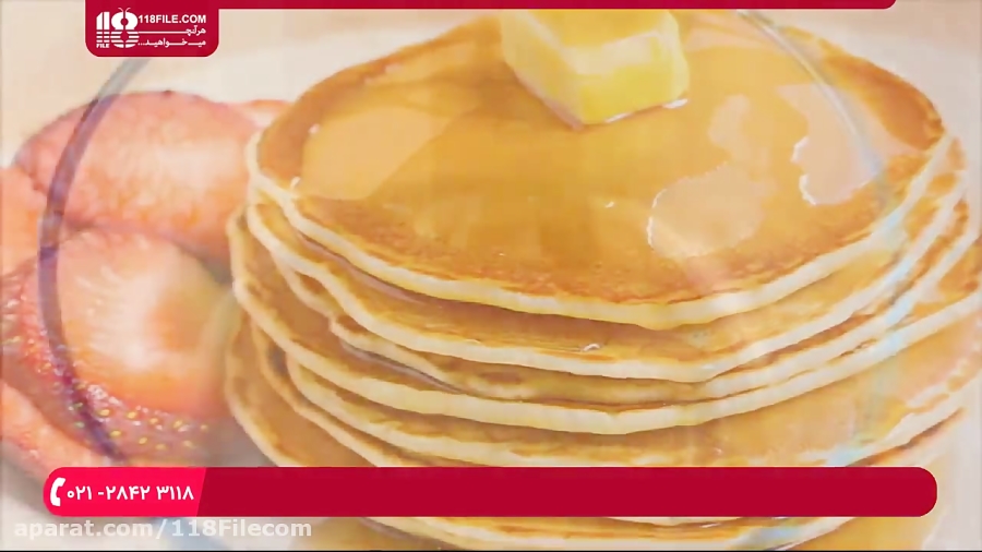 آموزش شیرینی پزی | شیرینی و کیک پزی | پخت کیک خانگی (مواد لازم برای تهیه پنکیک)