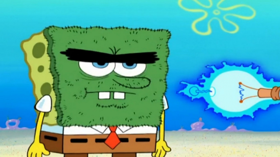 اسفنج عصبانی، تازه وارد در شهر...